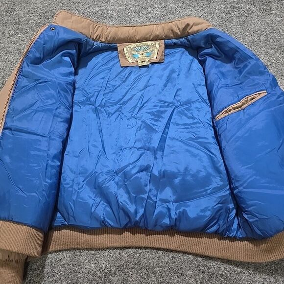 VTG Struggle Gear Puffer Jacket XL Hood Outdoor Hiking Gorp Street Tech Utility - Picture 13 of 16